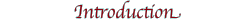 Introduction